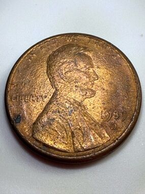1989 D Lincoln Cent Copper Penny - Double Die